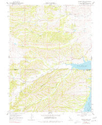 Sehorn Creek California Historical topographic map, 1:24000 scale, 7.5 X 7.5 Minute, Year 1967