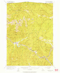 Seiad Valley California Historical topographic map, 1:62500 scale, 15 X 15 Minute, Year 1955