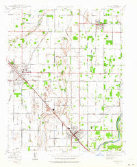Selma California Historical topographic map, 1:24000 scale, 7.5 X 7.5 Minute, Year 1946