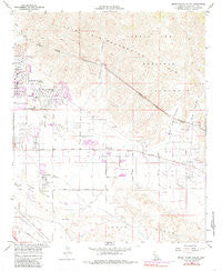 Seven Palms Valley California Historical topographic map, 1:24000 scale, 7.5 X 7.5 Minute, Year 1958