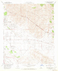 Seven Palms Valley California Historical topographic map, 1:24000 scale, 7.5 X 7.5 Minute, Year 1958