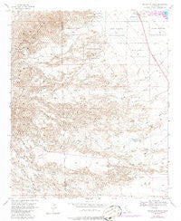 Seventeen Palms California Historical topographic map, 1:24000 scale, 7.5 X 7.5 Minute, Year 1956