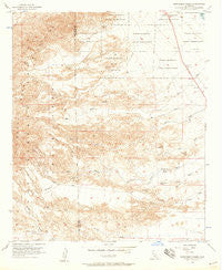 Seventeen Palms California Historical topographic map, 1:24000 scale, 7.5 X 7.5 Minute, Year 1956