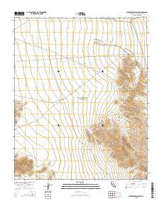 Seventeenmile Point California Current topographic map, 1:24000 scale, 7.5 X 7.5 Minute, Year 2015