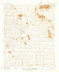 Shadow Mountains California Historical topographic map, 1:48000 scale, 15 X 15 Minute, Year 1937