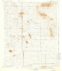 Shadow Mountains California Historical topographic map, 1:62500 scale, 15 X 15 Minute, Year 1942