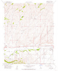 Shandon California Historical topographic map, 1:24000 scale, 7.5 X 7.5 Minute, Year 1961