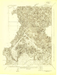 Shasta Valley Sheet No 14 California Historical topographic map, 1:24000 scale, 7.5 X 7.5 Minute, Year 1922