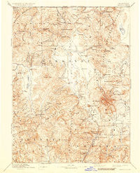 Shasta California Historical topographic map, 1:250000 scale, 1 X 1 Degree, Year 1894