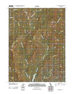 Shasta Bally California Historical topographic map, 1:24000 scale, 7.5 X 7.5 Minute, Year 2012