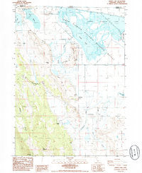 Sheepy Lake California Historical topographic map, 1:24000 scale, 7.5 X 7.5 Minute, Year 1985