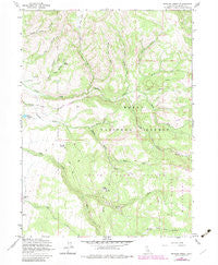 Shields Creek California Historical topographic map, 1:24000 scale, 7.5 X 7.5 Minute, Year 1963