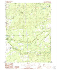 Shingletown California Historical topographic map, 1:24000 scale, 7.5 X 7.5 Minute, Year 1985