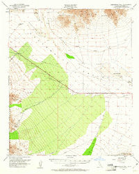 Sidewinder Well California Historical topographic map, 1:62500 scale, 15 X 15 Minute, Year 1952