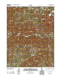 Sierra City California Historical topographic map, 1:24000 scale, 7.5 X 7.5 Minute, Year 2012