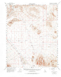 Silurian Hills California Historical topographic map, 1:62500 scale, 15 X 15 Minute, Year 1956