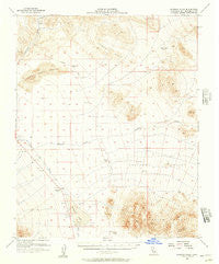 Silurian Hills California Historical topographic map, 1:62500 scale, 15 X 15 Minute, Year 1956