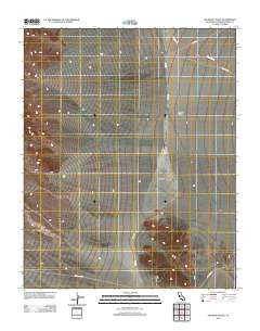 Silurian Valley California Historical topographic map, 1:24000 scale, 7.5 X 7.5 Minute, Year 2012
