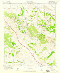 Sisquoc California Historical topographic map, 1:24000 scale, 7.5 X 7.5 Minute, Year 1959