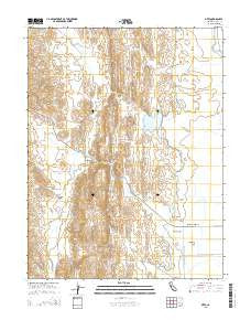 Sites California Current topographic map, 1:24000 scale, 7.5 X 7.5 Minute, Year 2015