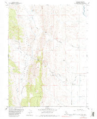 Sites California Historical topographic map, 1:24000 scale, 7.5 X 7.5 Minute, Year 1958
