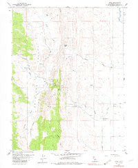 Sites California Historical topographic map, 1:24000 scale, 7.5 X 7.5 Minute, Year 1958