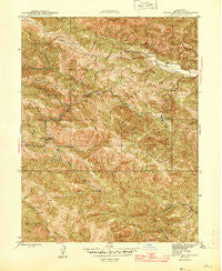 Skaggs Springs California Historical topographic map, 1:31680 scale, 7.5 X 7.5 Minute, Year 1944
