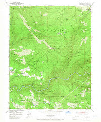 Slate Mtn California Historical topographic map, 1:24000 scale, 7.5 X 7.5 Minute, Year 1950