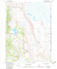 Snake Lake California Historical topographic map, 1:24000 scale, 7.5 X 7.5 Minute, Year 1962