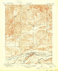 Snelling California Historical topographic map, 1:31680 scale, 7.5 X 7.5 Minute, Year 1918