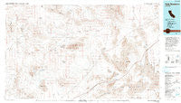 Soda Mountains California Historical topographic map, 1:100000 scale, 30 X 60 Minute, Year 1993