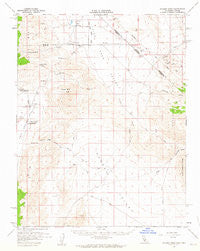 Soldier Pass California Historical topographic map, 1:62500 scale, 15 X 15 Minute, Year 1958