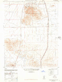 Soledad Mountain California Historical topographic map, 1:24000 scale, 7.5 X 7.5 Minute, Year 1947