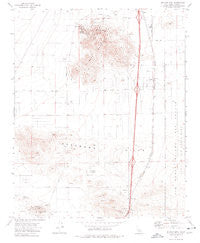 Soledad Mtn California Historical topographic map, 1:24000 scale, 7.5 X 7.5 Minute, Year 1973