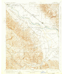 Soledad California Historical topographic map, 1:62500 scale, 15 X 15 Minute, Year 1915