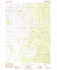 Solomons Temple California Historical topographic map, 1:24000 scale, 7.5 X 7.5 Minute, Year 1983