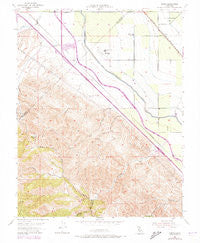 Solyo California Historical topographic map, 1:24000 scale, 7.5 X 7.5 Minute, Year 1953