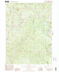South China Mtn. California Historical topographic map, 1:24000 scale, 7.5 X 7.5 Minute, Year 1986