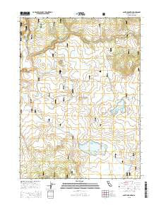 South Mountain California Current topographic map, 1:24000 scale, 7.5 X 7.5 Minute, Year 2015