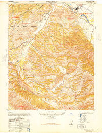 Spreckels California Historical topographic map, 1:24000 scale, 7.5 X 7.5 Minute, Year 1947