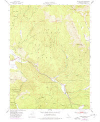 Spring Garden California Historical topographic map, 1:24000 scale, 7.5 X 7.5 Minute, Year 1950