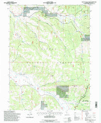 Squaw Valley Peak California Historical topographic map, 1:24000 scale, 7.5 X 7.5 Minute, Year 1994