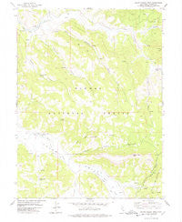 Squaw Valley Peak California Historical topographic map, 1:24000 scale, 7.5 X 7.5 Minute, Year 1977