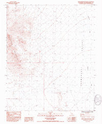 Stepladder Mountains California Historical topographic map, 1:24000 scale, 7.5 X 7.5 Minute, Year 1985