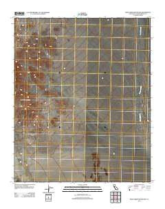 Stepladder Mountains California Historical topographic map, 1:24000 scale, 7.5 X 7.5 Minute, Year 2012