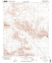 Stoddard Well California Historical topographic map, 1:24000 scale, 7.5 X 7.5 Minute, Year 1970