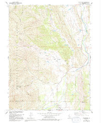 Stonyford California Historical topographic map, 1:24000 scale, 7.5 X 7.5 Minute, Year 1968
