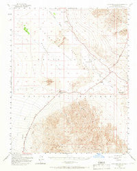 Stovepipe Wells California Historical topographic map, 1:62500 scale, 15 X 15 Minute, Year 1952