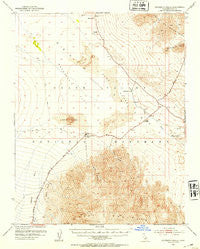 Stovepipe Wells California Historical topographic map, 1:62500 scale, 15 X 15 Minute, Year 1952