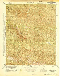 Strawberry Peak California Historical topographic map, 1:31680 scale, 7.5 X 7.5 Minute, Year 1944